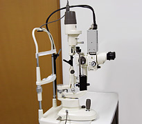 細隙灯顕微鏡の写真