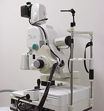 眼底カメラの写真